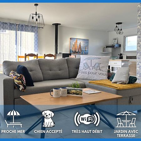 Les Dunes, Maison Neuve 8 P Bien Equipee Jardin Clos, Parking, Garage A 850 M De La Plage Et Centre Bourg, Sur Plages Du Debarquement Pres Arromanches Et Bayeux Asnelles Zewnętrze zdjęcie